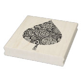 Keltische Blüte Gummistempel (Stempel)