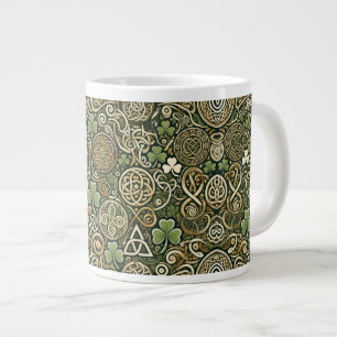 Keltische Blüte Jumbo-Tasse
