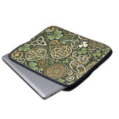 Keltische Blüte Laptopschutzhülle (Vorne Knopf)