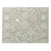 Keltische Blüte Notizblock (Vorderseite)