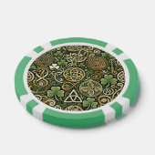 Keltische Blüte Pokerchips (Einzeln)