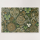 Keltische Blüte Puzzle (Horizontal)