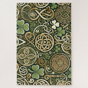 Keltische Blüte Puzzle