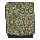 Keltische Blüte Rucksack (Vorderseite)