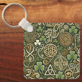 Keltische Blüte Schlüsselanhänger (Vorderseite)