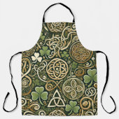 Keltische Blüte Schürze (Vorderseite)