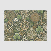 Keltische Blüte Seidenpapier (Vorderseite)