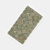 Keltische Blüte Serviette (Ecke)