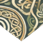 Keltische Blüte Tischdecke (Schrägansicht)