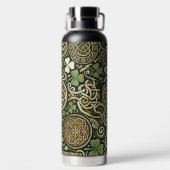 Keltische Blüte Trinkflasche (Rückseite)