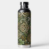 Keltische Blüte Trinkflasche (links)