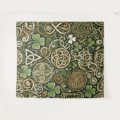 Keltische Blüte Wandteppich (Vorderseite (Horizontal))