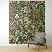 Keltische Blüte Wandteppich (Beispiel)