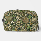 Keltische Blüte Waschbeutel (Vorderseite)