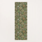 Keltische Blüte Yogamatte (Rückseite)