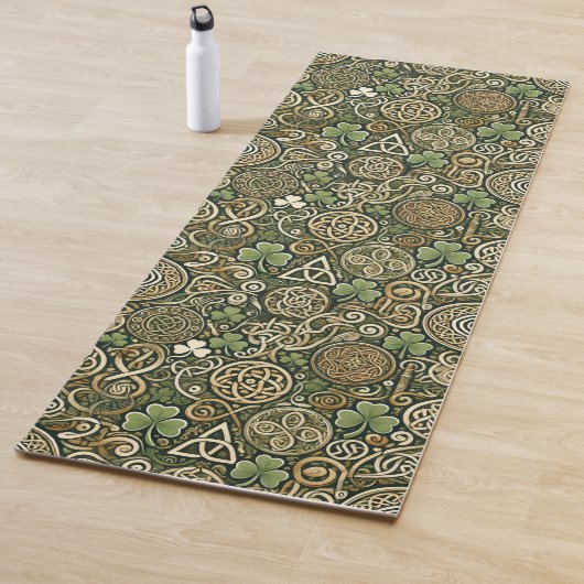 Keltische Blüte Yogamatte (Beispiel)