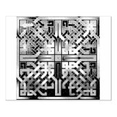 keltische Briefmarke aus Knot-Platz Gummistempel (Prägung)