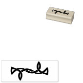 keltische Briefmarke der Knotengrenzkunst Gummistempel (Stempel)