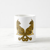keltische Bronzegold der Katzen 6 Kaffeetasse (Mittel)