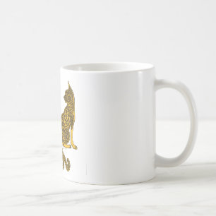 keltische Bronzegold der Katzen 6 Kaffeetasse