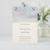 Keltische Distel Save-the-Date-Karte Save The Date (Stehend Vorderseite)