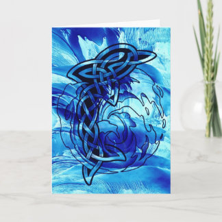 Keltische Dolphin Karte