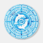 Keltische Dolphin Magnet (Vorne)