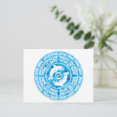Keltische Dolphin Postkarte (Stehend Vorderseite)