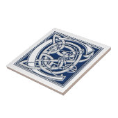 Keltische Drache-Initiale C Fliese (Seite)