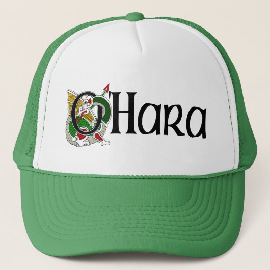 Keltische Drache-Kappe O'Haras Truckerkappe (Vorderseite)