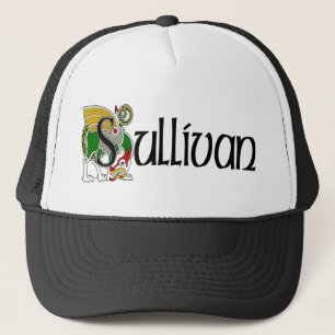 Keltische Drache-Kappe Sullivans Truckerkappe