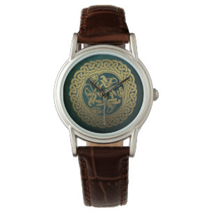 Keltische Drache-Uhr Armbanduhr