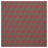 Keltische Drachenkette in Rot Stoff (Muster)