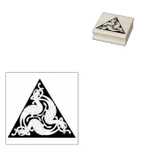 Keltische Dreiecksvögel Rubber-Briefmarke Gummistempel (Stempel)