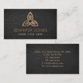 Keltische Dreifaltigkeit Visitenkarte (Vorne/Hinten)