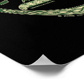 keltische Druckausgabe, gescheitertes Willkommensd Poster (Ecke)