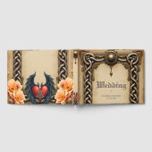 keltische Eleganz mit Herz und Flügeln. Gästebuch (Voll)