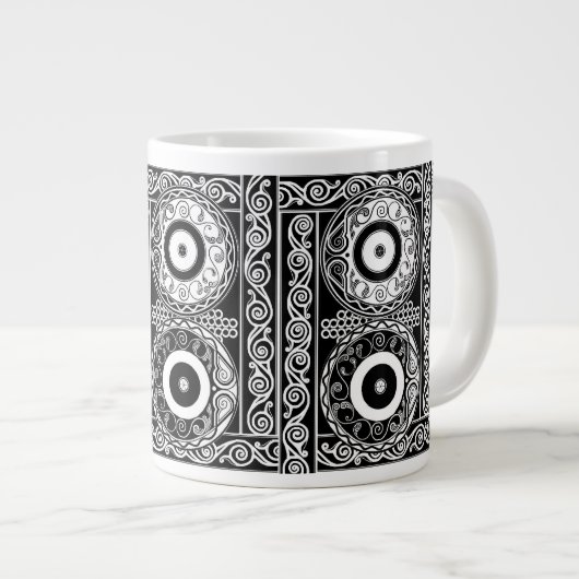 Keltische Espresso-Tasse Jumbo-Tasse (Vorderseite Rechts)