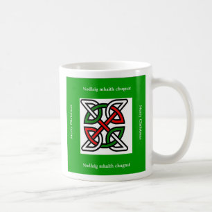 Keltische frohe Weihnacht-Tasse Kaffeetasse