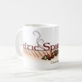 Keltische Geist GRILLEN Kaffeetasse (Vorderseite Links)