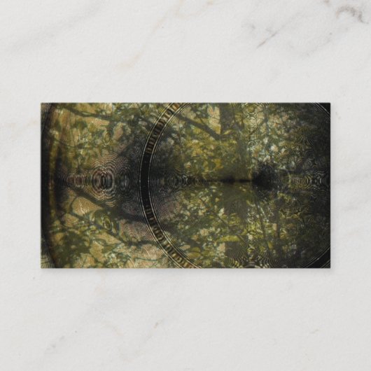 Keltische geistige Kraut-Astrologie-Visitenkarten Visitenkarte (Vorderseite)