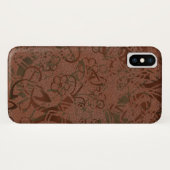 Keltische Gestaltung in Rost und Grün Case-Mate iPhone Hülle (Rückseite (Horizontal))