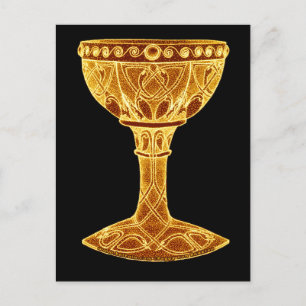 Keltische Gralposter Postkarte