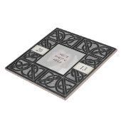 "Keltische graue Stein" Foto-Rahmen-Fliese Fliese (Seite)