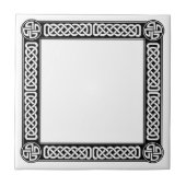 Keltische Grenze auf irgendeiner Farbe Fliese (Vorderseite)