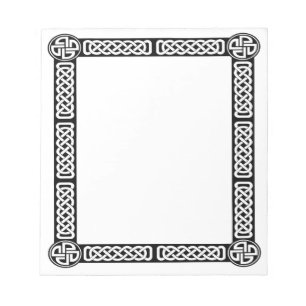 keltische Grenze Notizblock