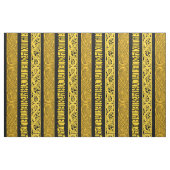 Keltische Grenzen im Gold Stoff (Fat Quarter (45,7 x 55,9 cm))