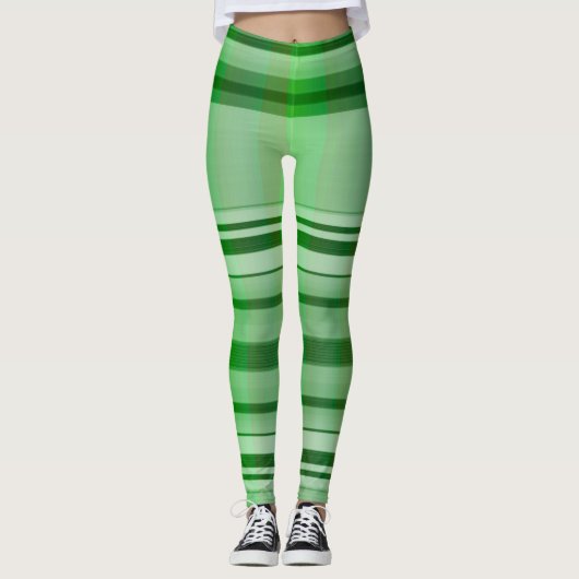 Keltische Grüne Leggings (Vorderseite)