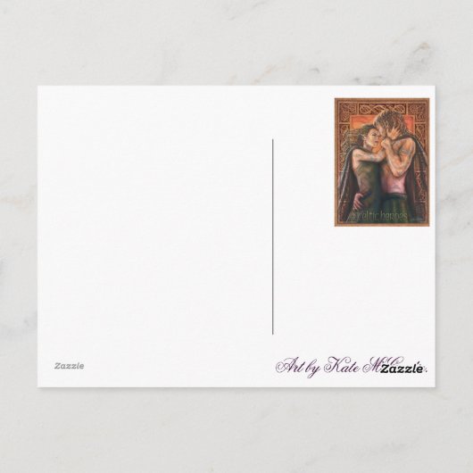 Keltische Helden. Postkarte (Rückseite)