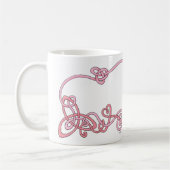 Keltische Igels-Tasse Kaffeetasse (Links)